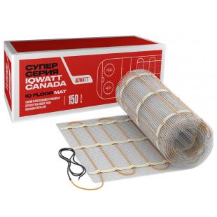 Тонкий самоклеящийся греющий мат IQ FLOOR MAT 150 Вт/м.кв - 7,0м²